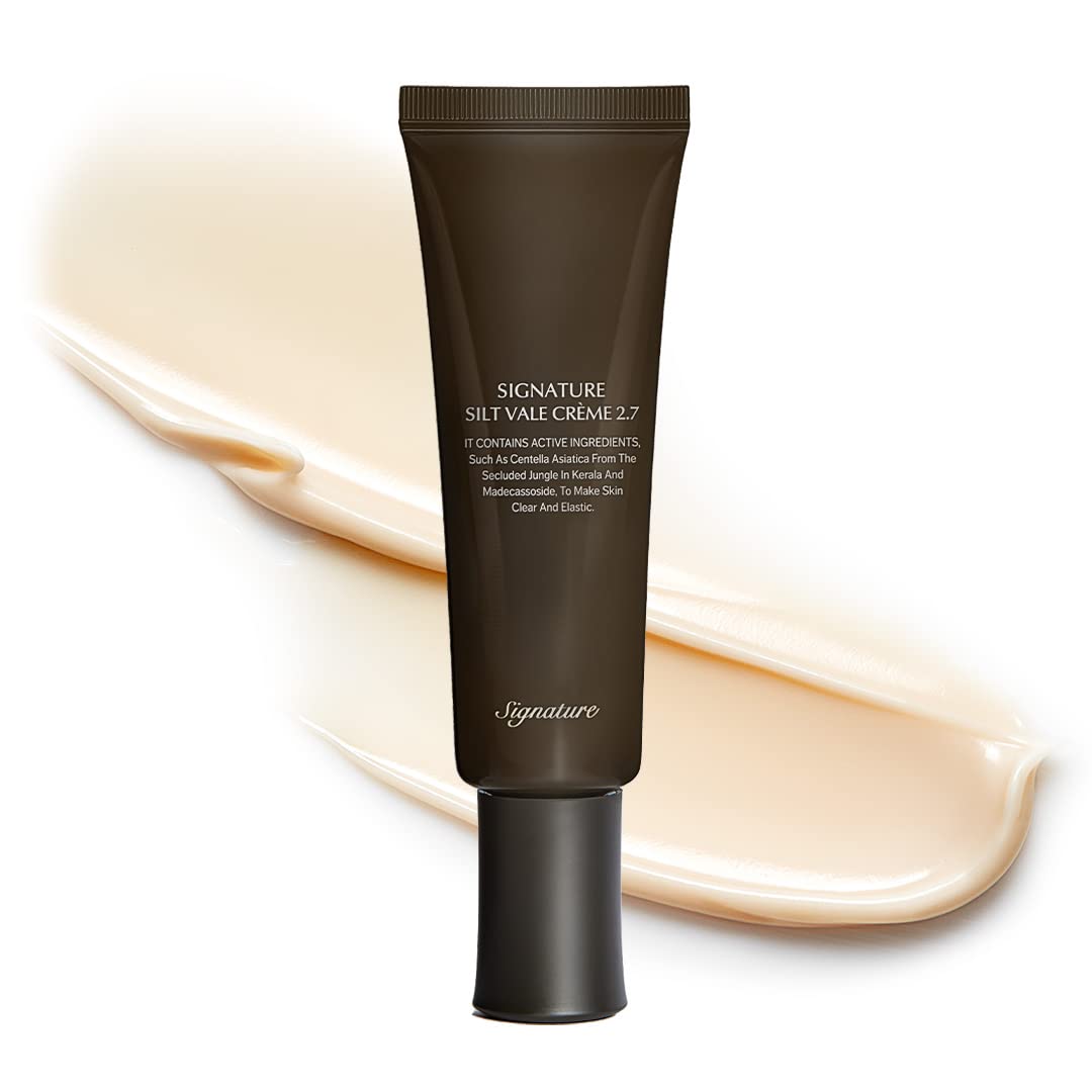 SIGNATURE SILT VALE Skin Recovery Cream 2.7, 50ml / 1.69oz Repair & Soothing Moisturizer, Anti-Aging Korean Skincare, Fine Lines & Skin Glow Improvement